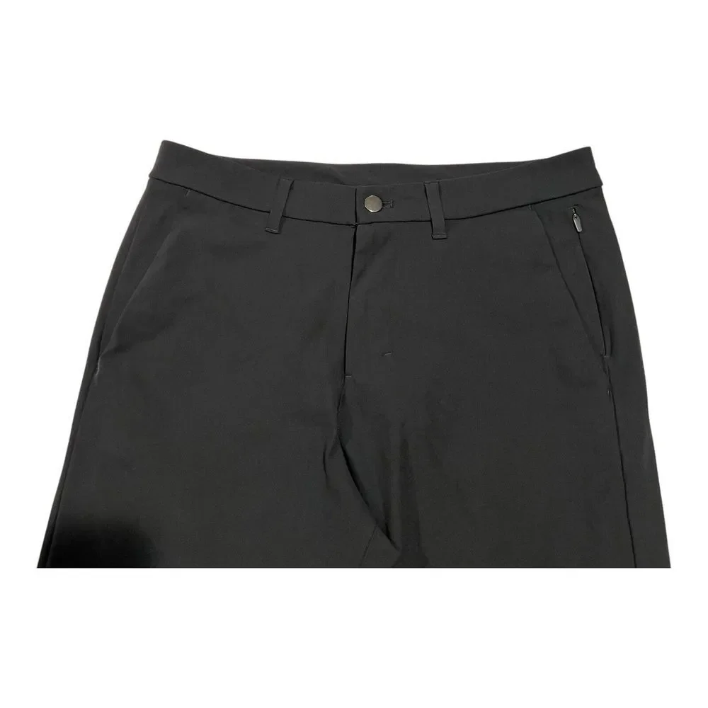 Lululemon ABC Slim Fit Commission‎ Pants Black Warpstreme Men's 31